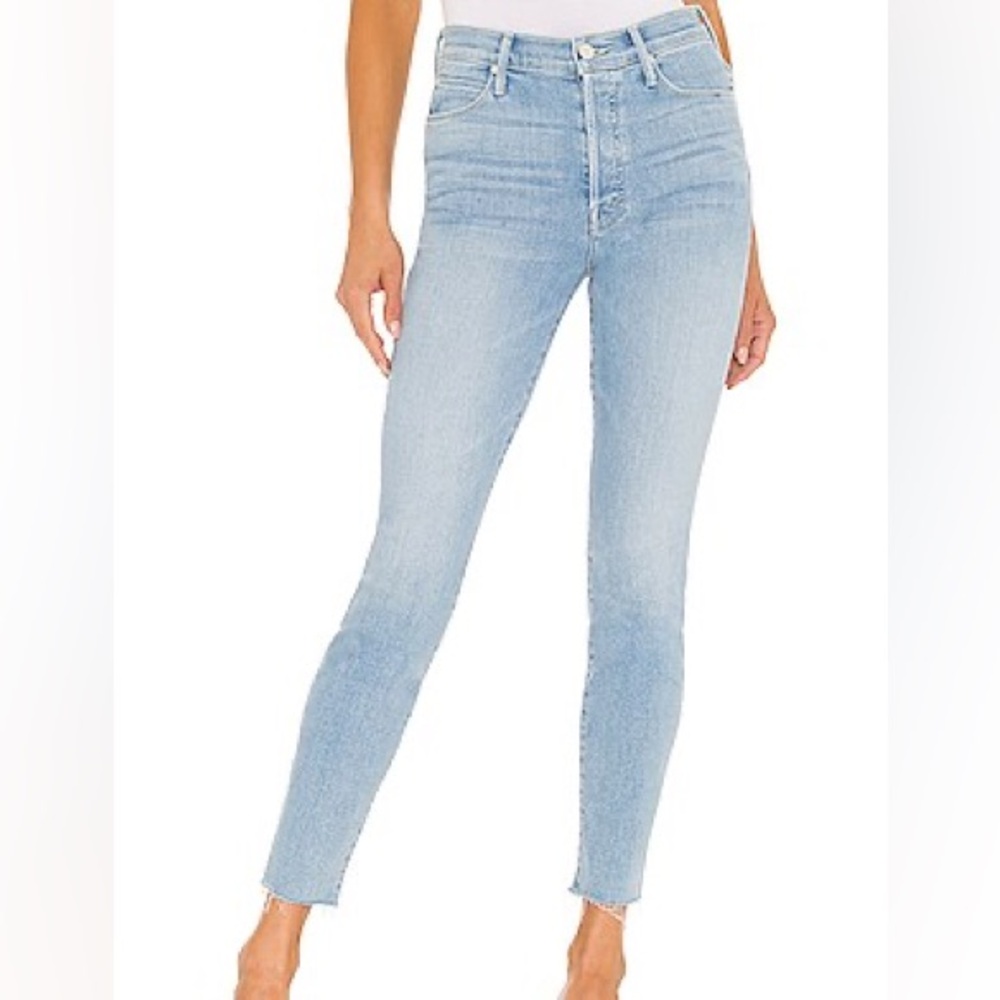 MOTHER denim Stunner Ankle Fray - Crafty Side